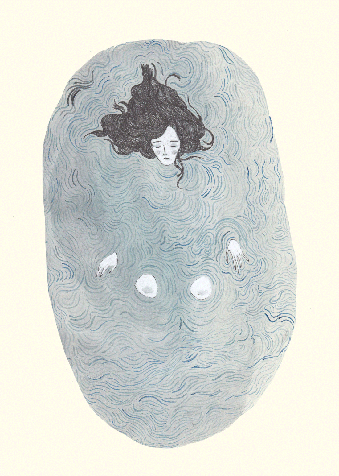 Daniela Spoto – LEUCHTKRAFT Illustration zu Lyrik