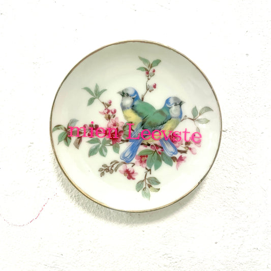 Wandteller „mein Leevste“ – Mini von Herr Fuchs (10 cm)