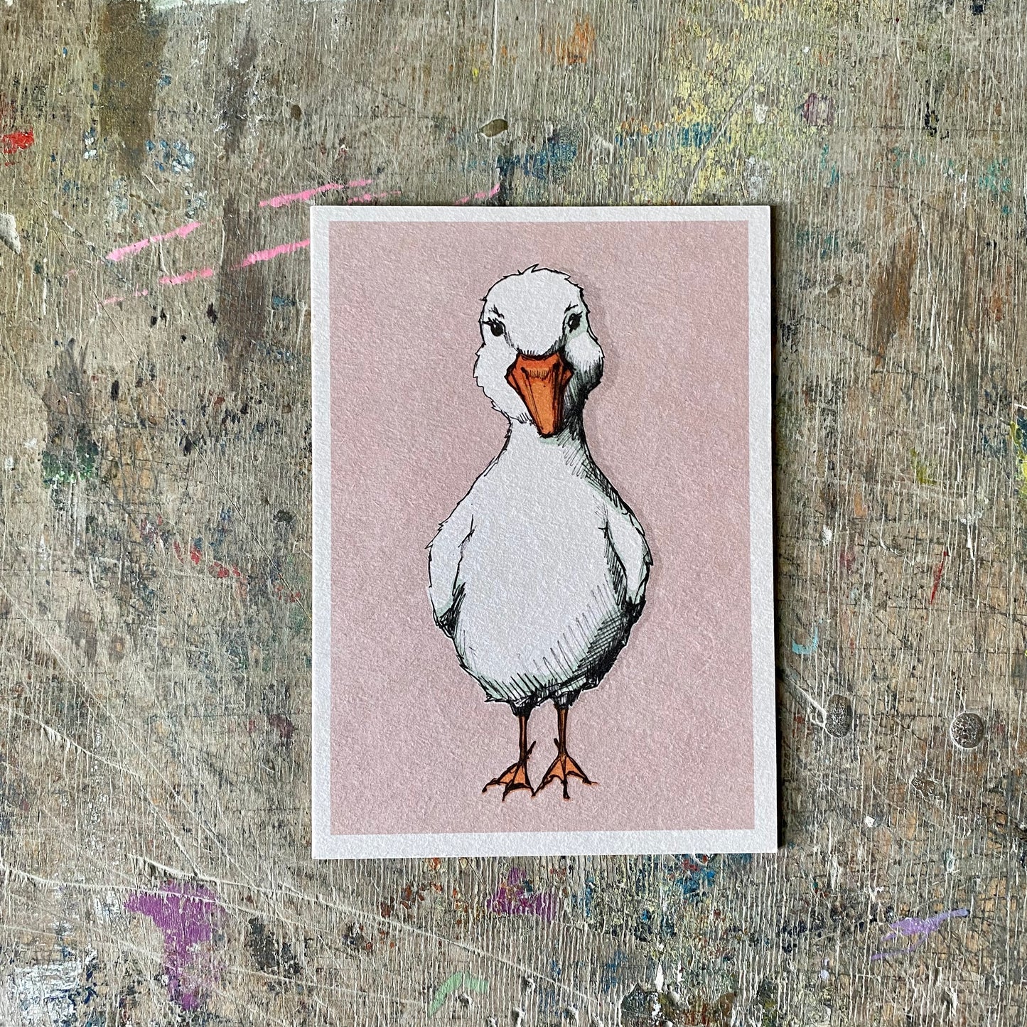 Postkarte illi // kleine Ganz