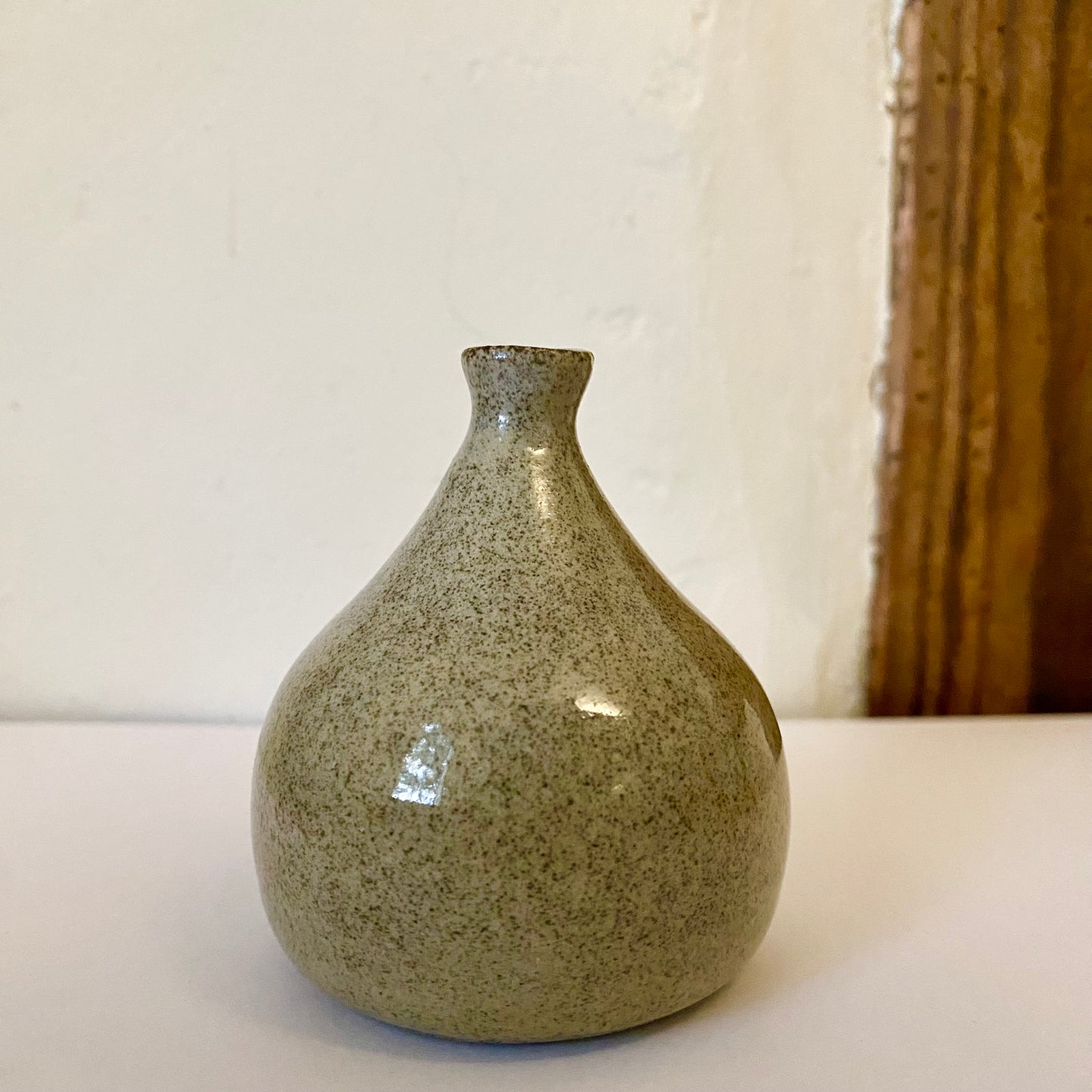 mini Vase // grau gesprenkelt