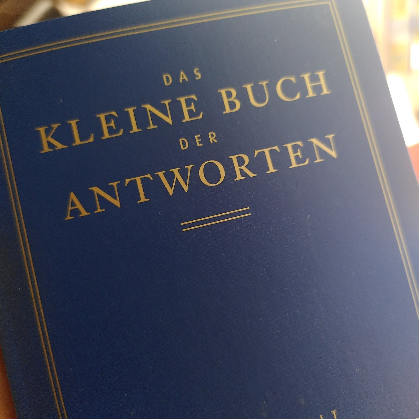 Das kleine Buch der Antworten // Carol Bolt