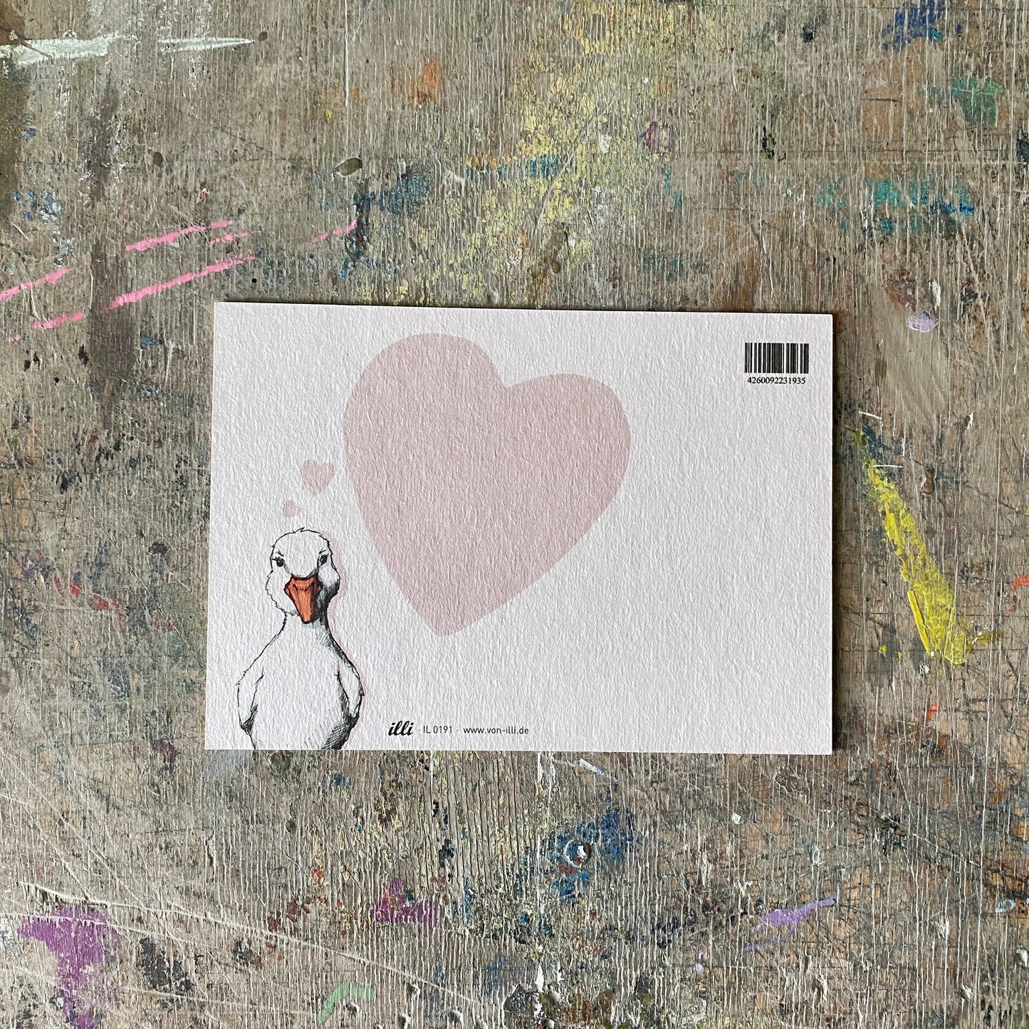 Postkarte illi // kleine Ganz