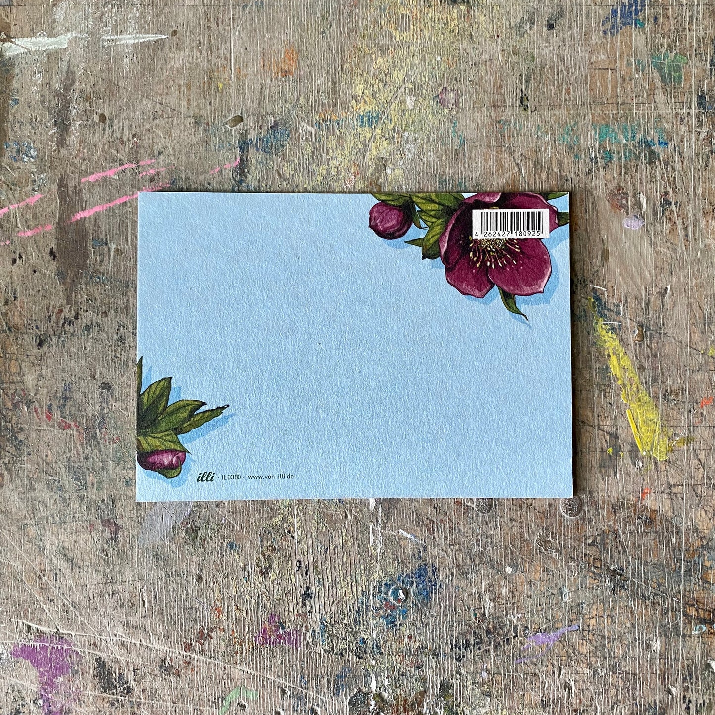 Postkarte illi // Christrosen