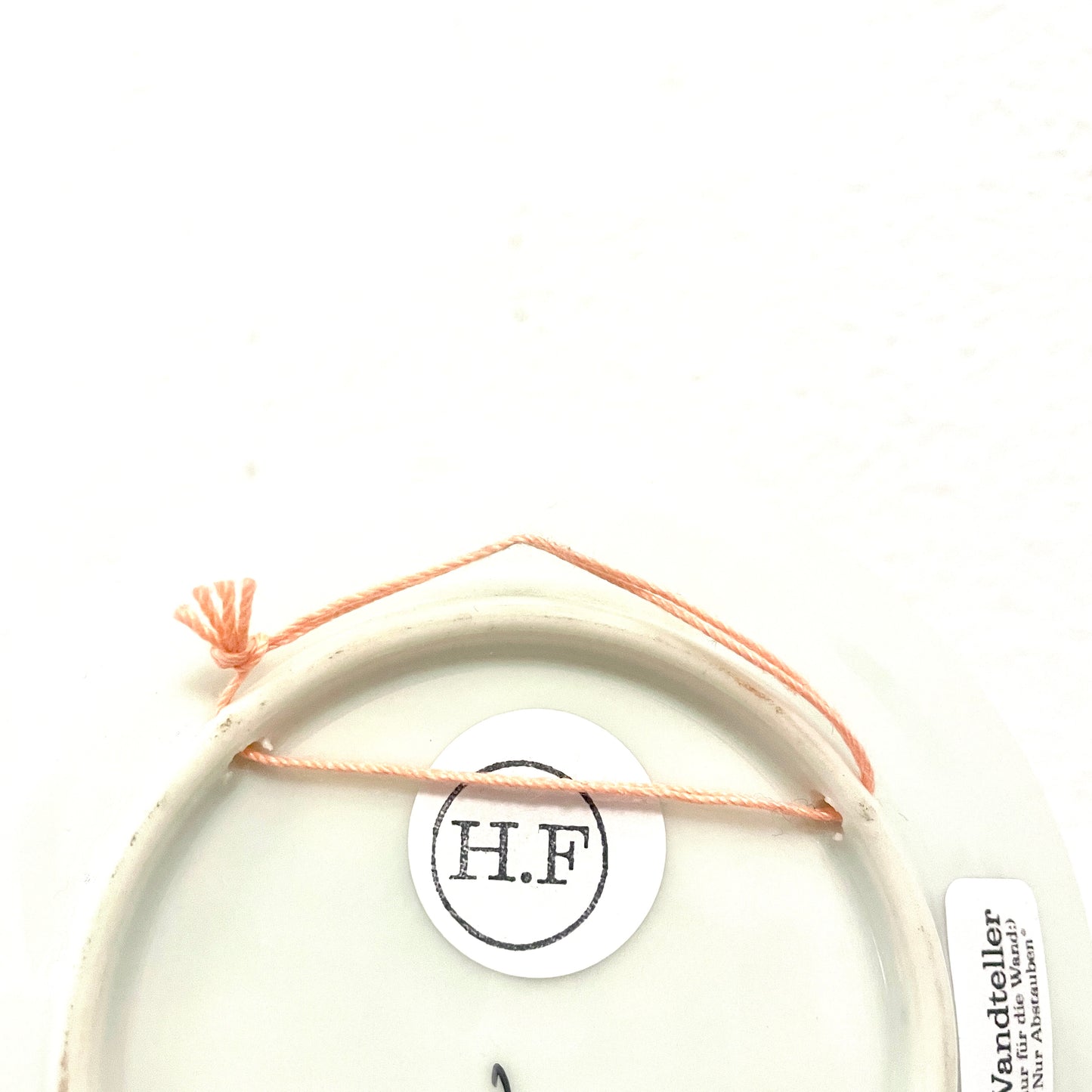 Wandteller „mein Leevste“ – Mini von Herr Fuchs (10 cm)