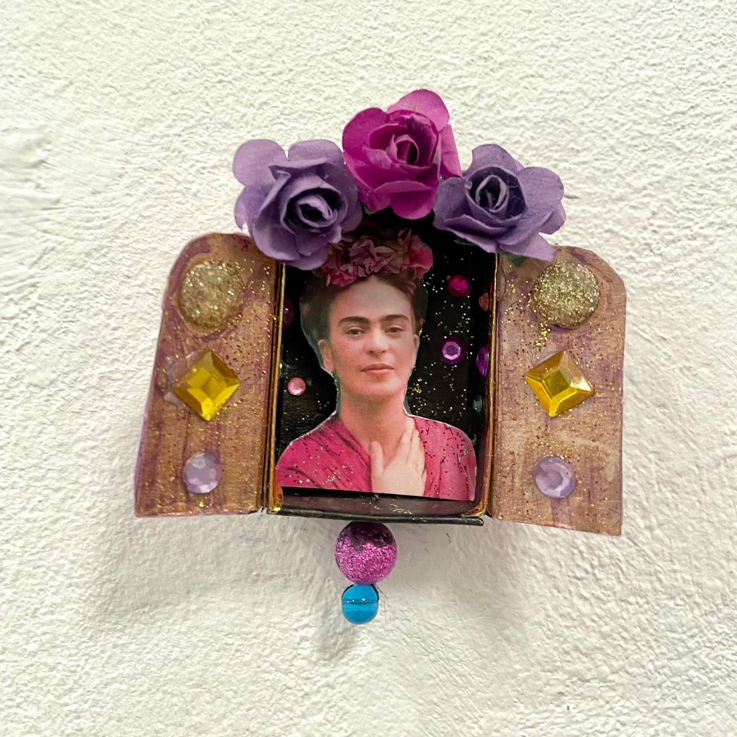 Frida Box // Be more Frida violett flower power