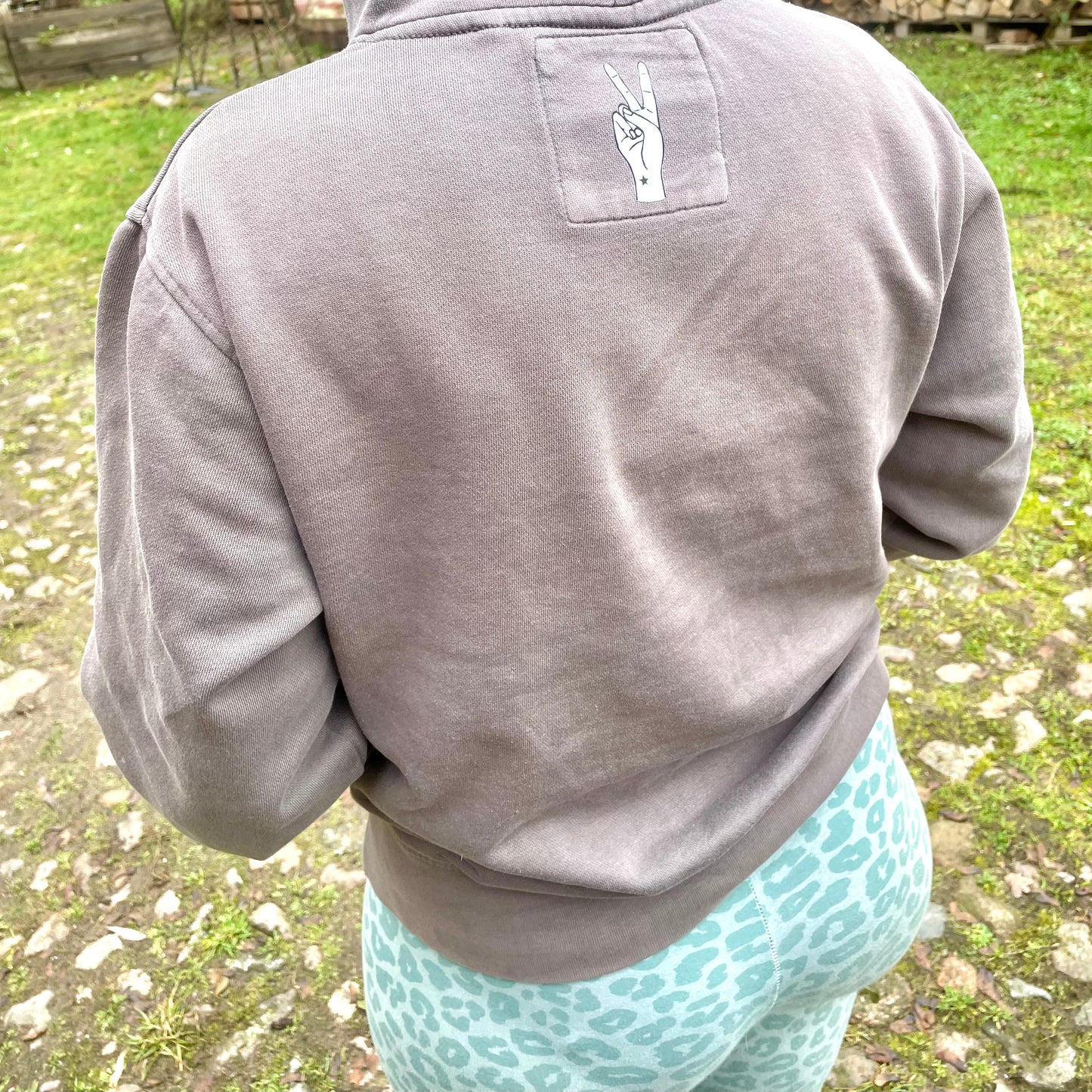 Bügelbilder Hände // Fleckenverstecker / Textil Sticker,