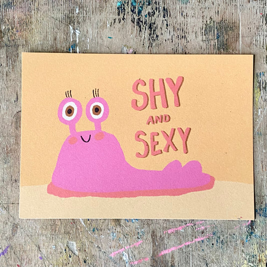 Postkarte Slinga // SHY and SEXY