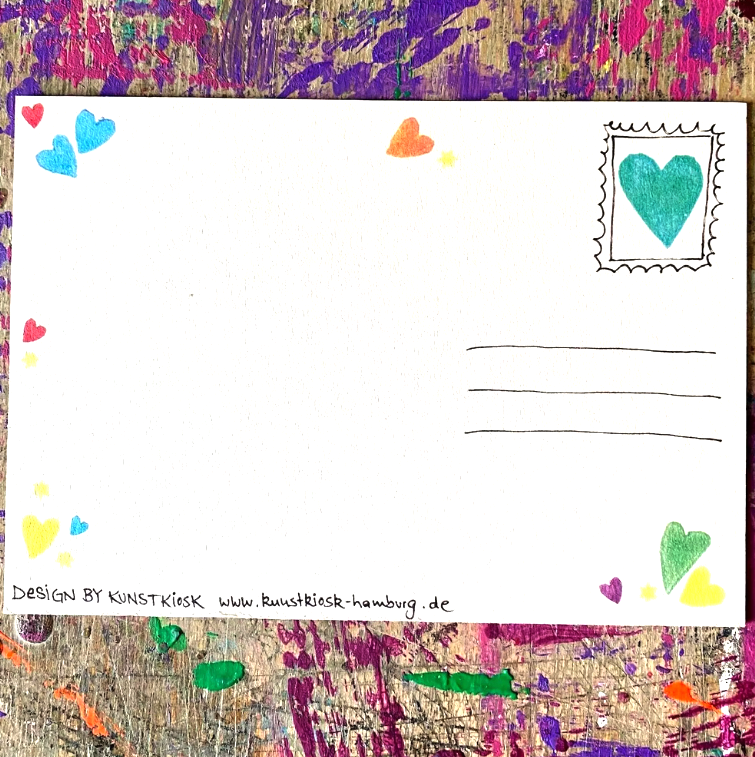 kuki Postkarte, Eine Handvoll Liebe