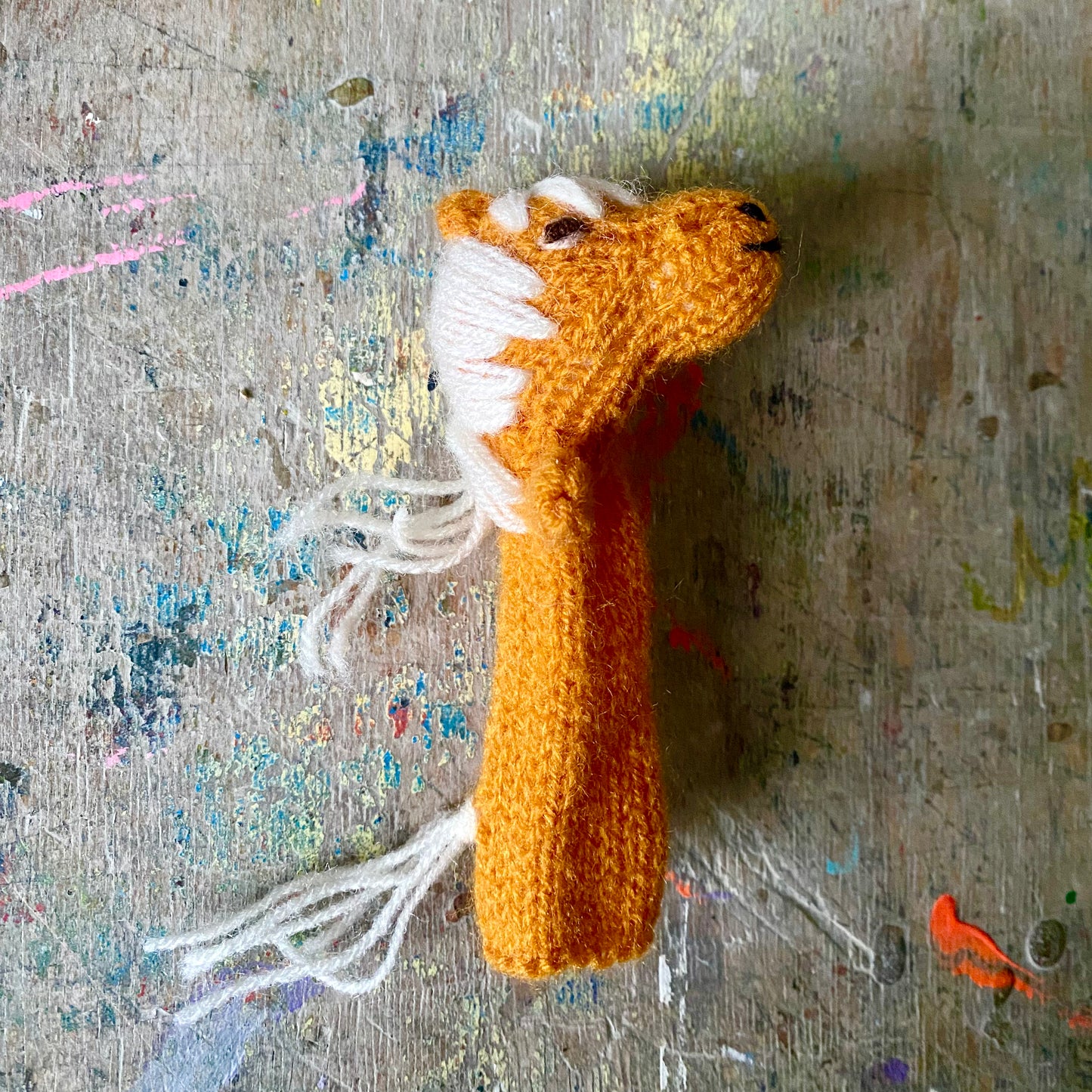 Fingerpuppe // Pferd