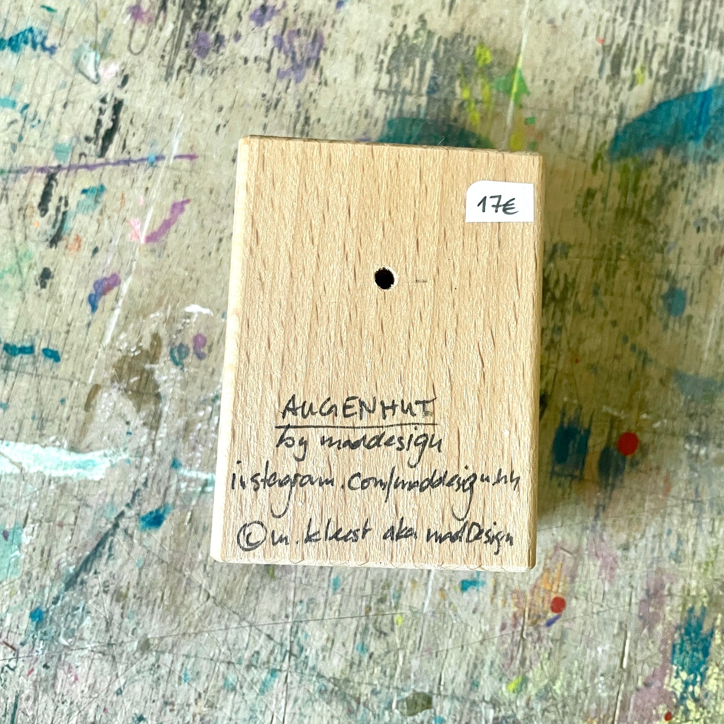 "Augenhut" by Maddesign.hh // MonStarZ auf Holz