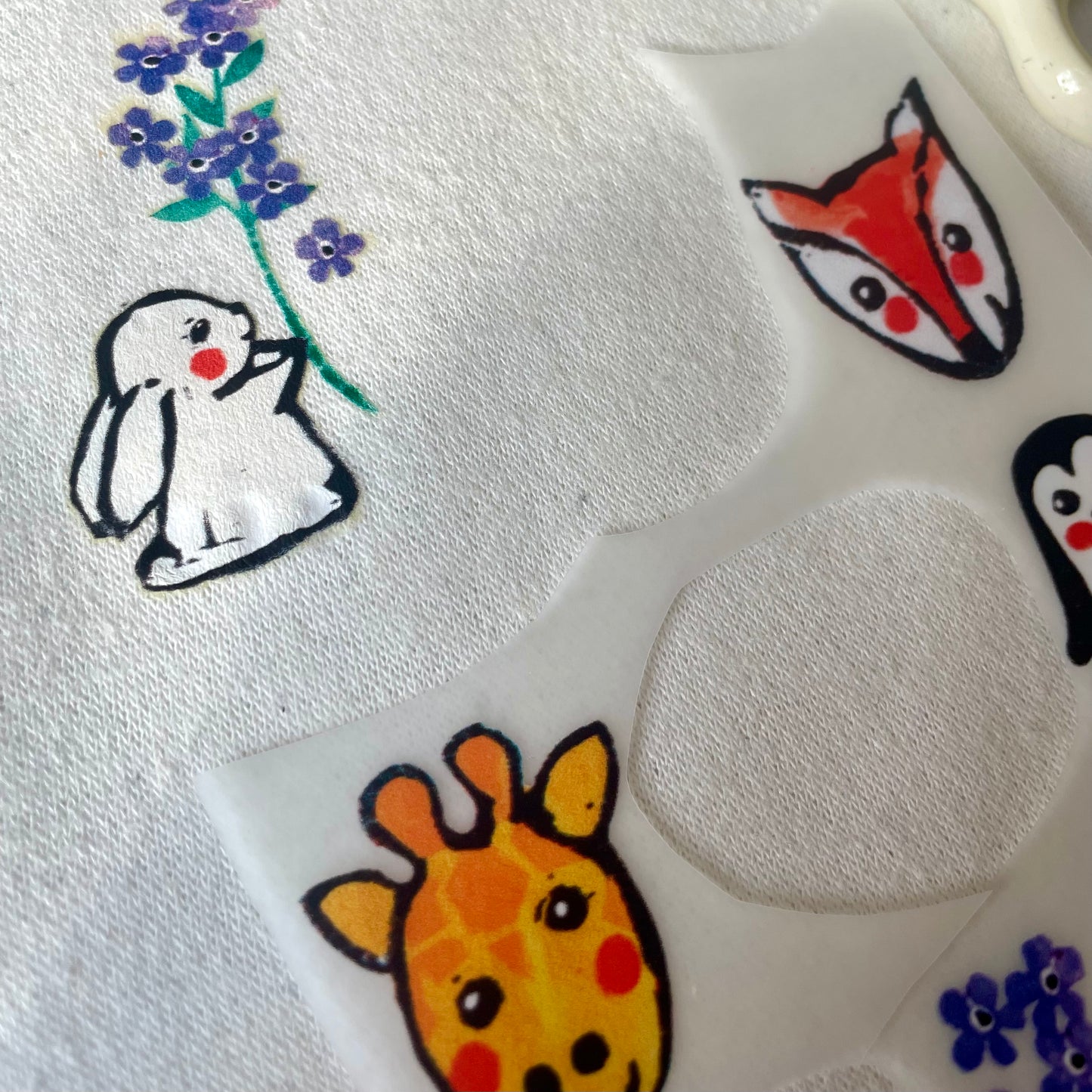 Bügelbilder Tierchen // Fleckenverstecker / Textil Sticker