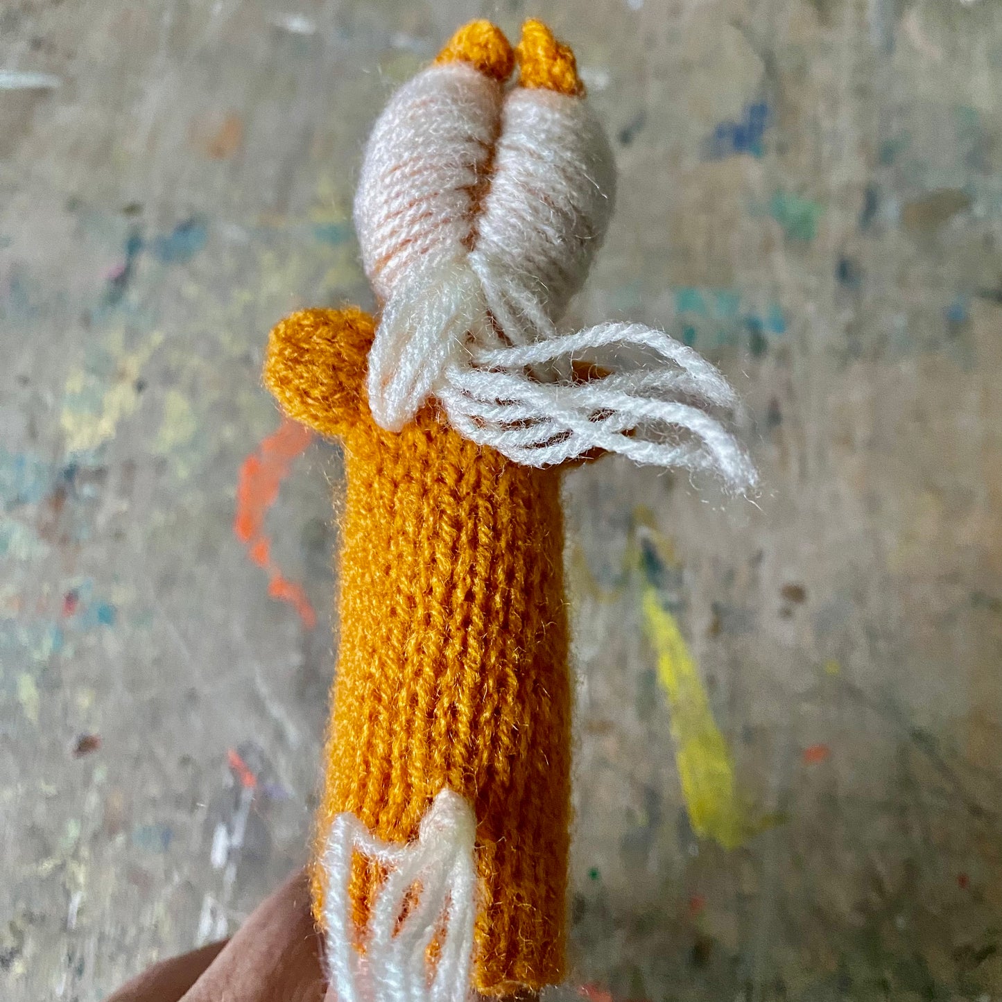 Fingerpuppe // Pferd