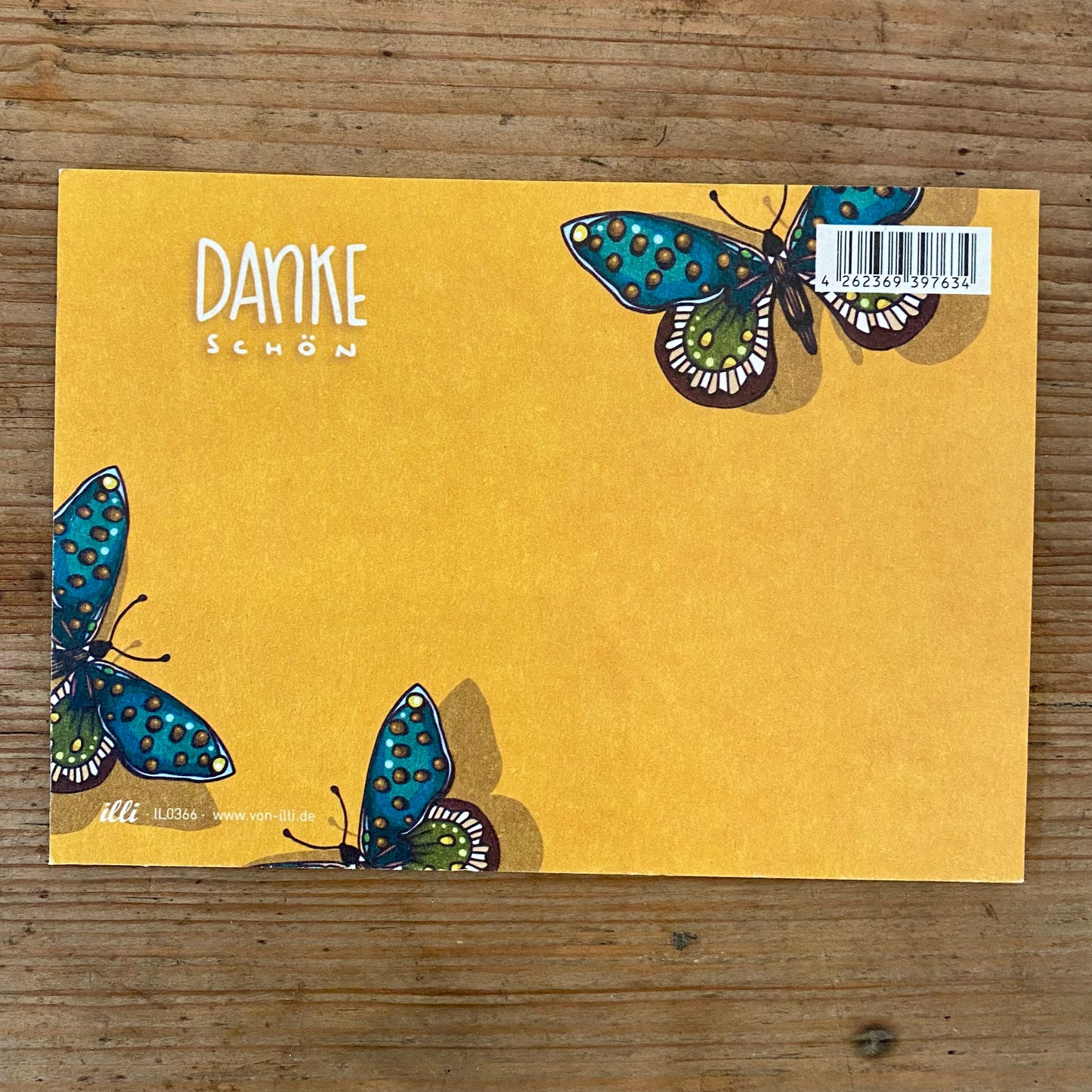 Postkarte illi // DANKEschön