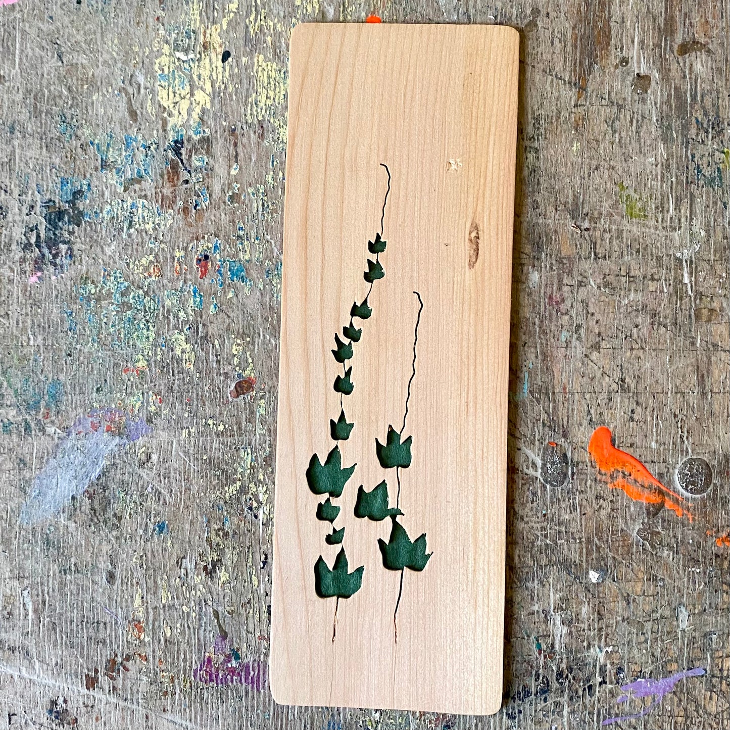 Lesezeichen Holz 1