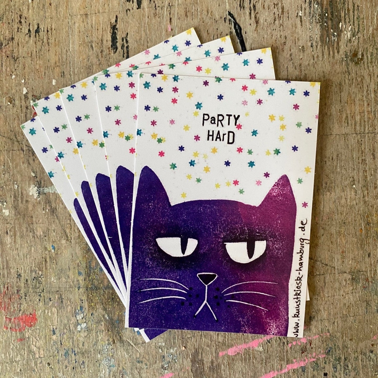 kuki Sticker // Party hard