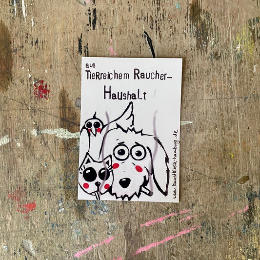 kuki Sticker // aus tierreichem Raucherhaushalt