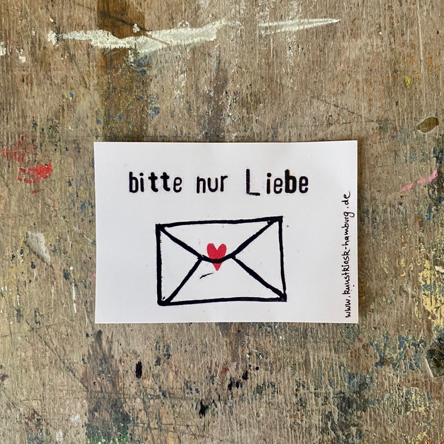 kuki Sticker // bitte nur liebe Briefe