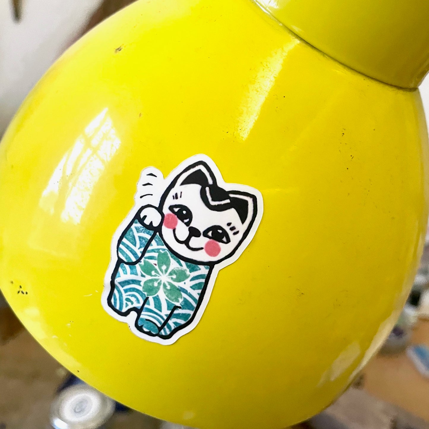 Sticker // Glückskatze