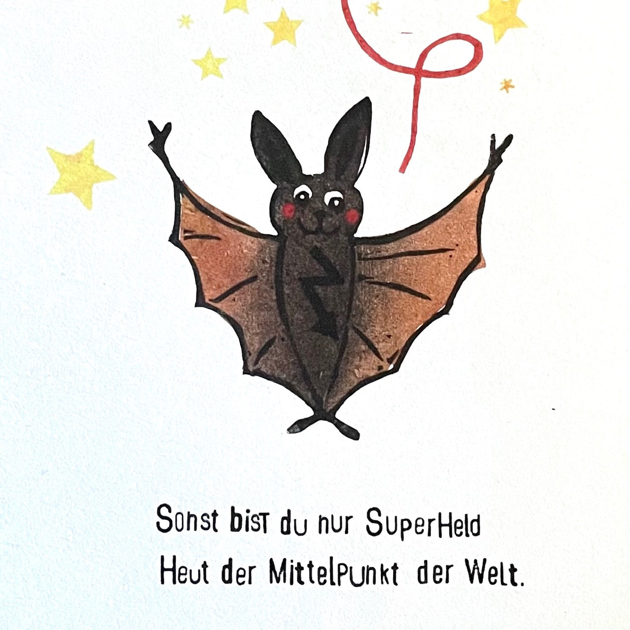 kuki Postkarte // "superheldInnen postkarte"