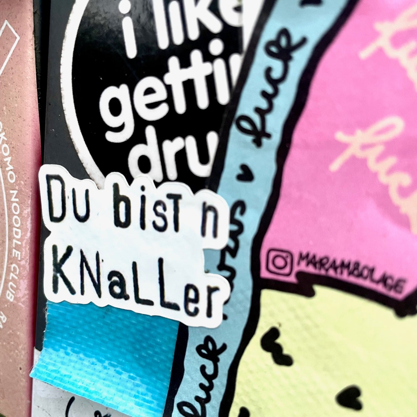 Sticker // „Du bist 'n Knaller“