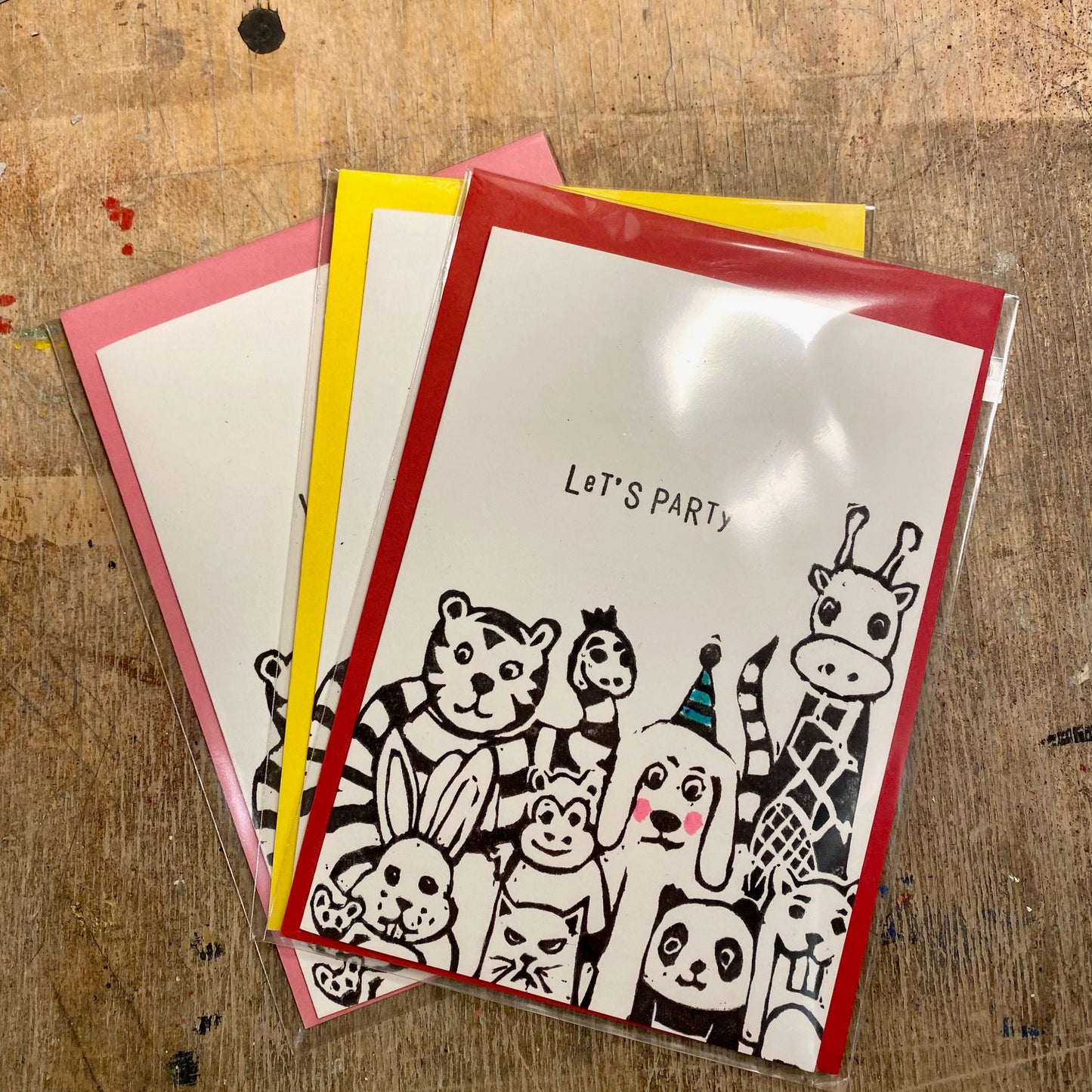 kuki Klappkarte / Let's party