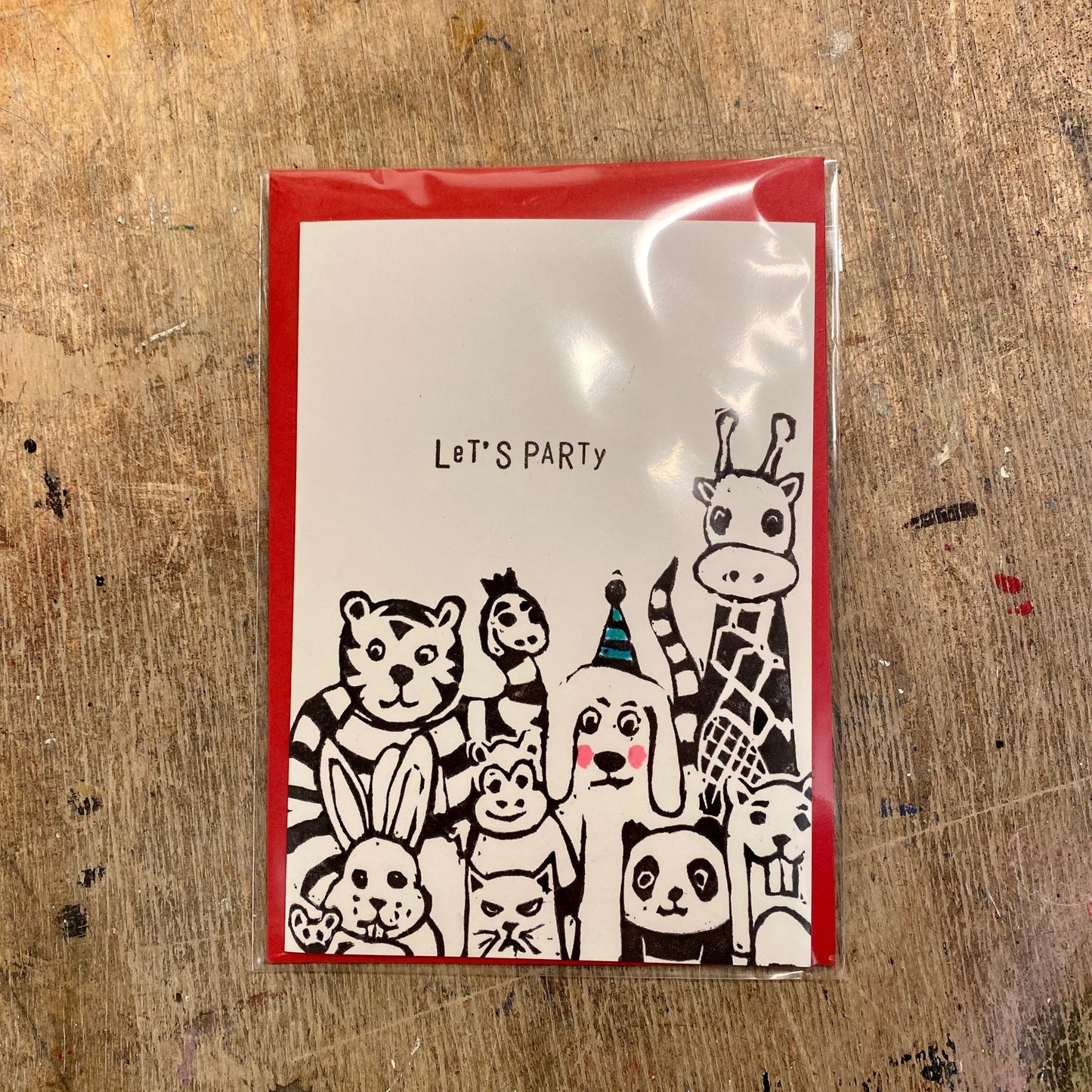 kuki Klappkarte / Let's party