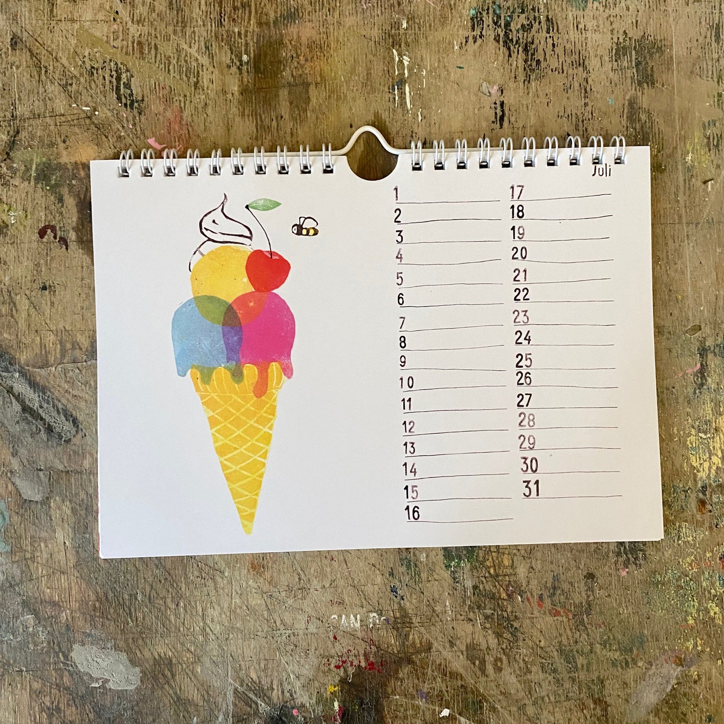 kuki Kalender // immerwährend