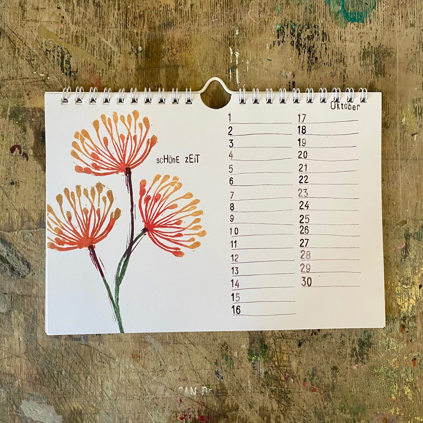 kuki Kalender // immerwährend