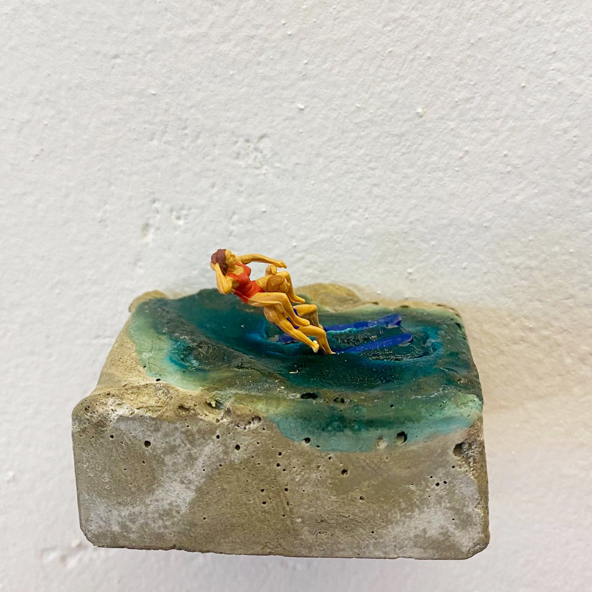 Beton Miniatur // #wasserski zu zweit