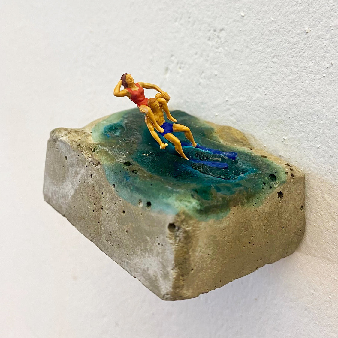 Beton Miniatur // #wasserski zu zweit