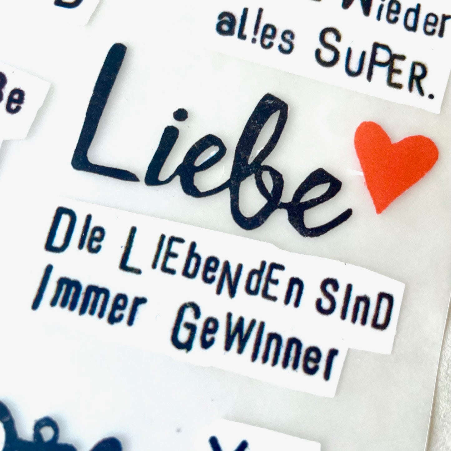 Bügelbilder Sprüche // FleckenVerstecker