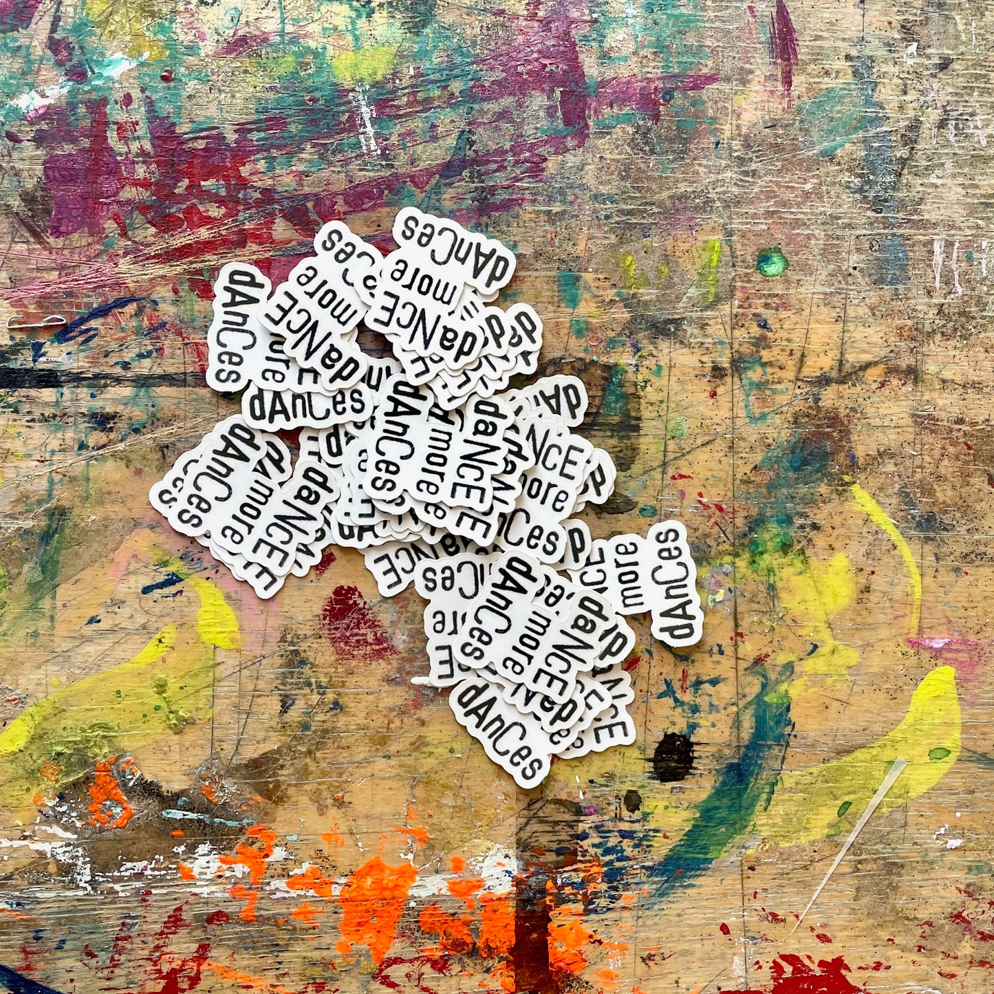 Sticker // „dance more dances“