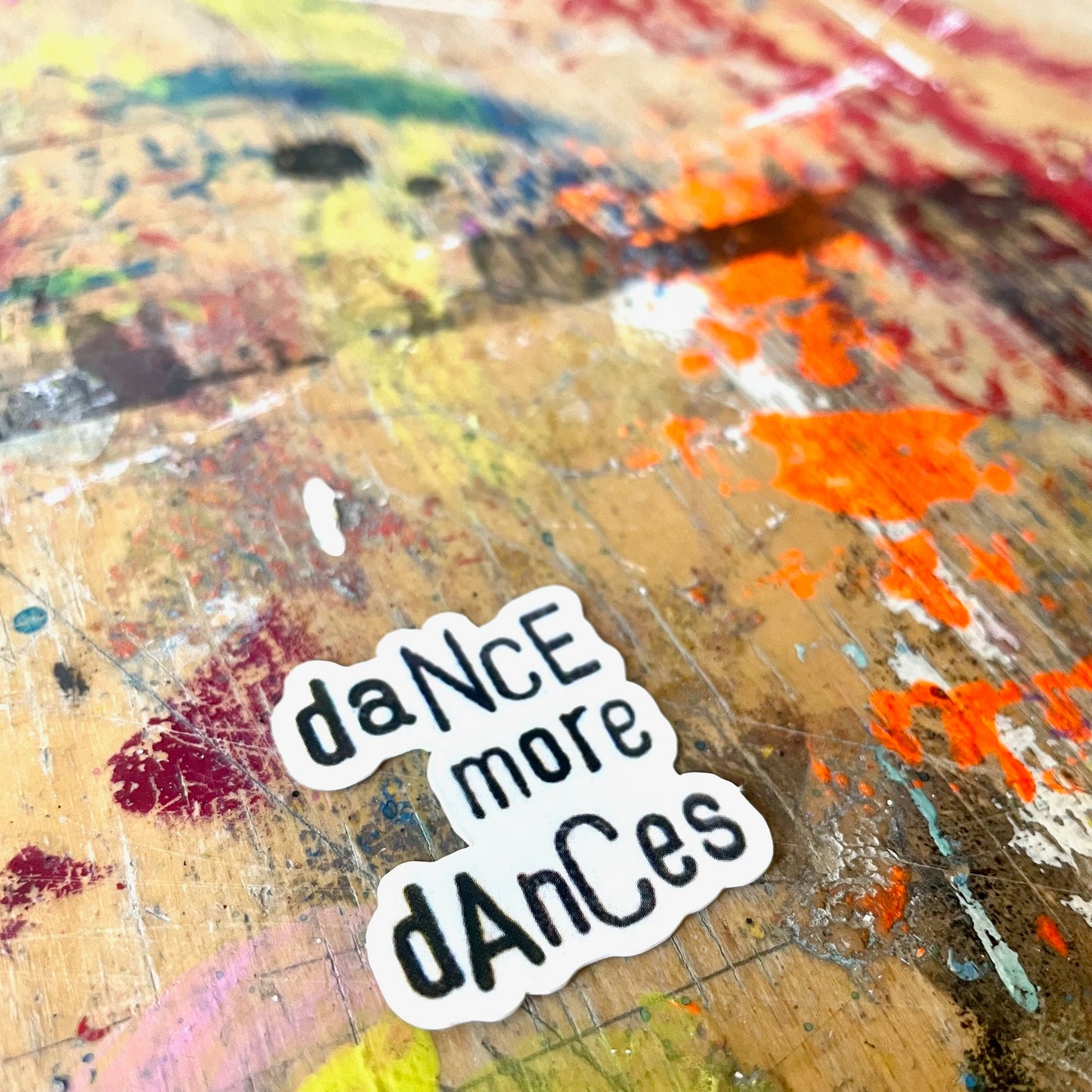 Sticker // „dance more dances“