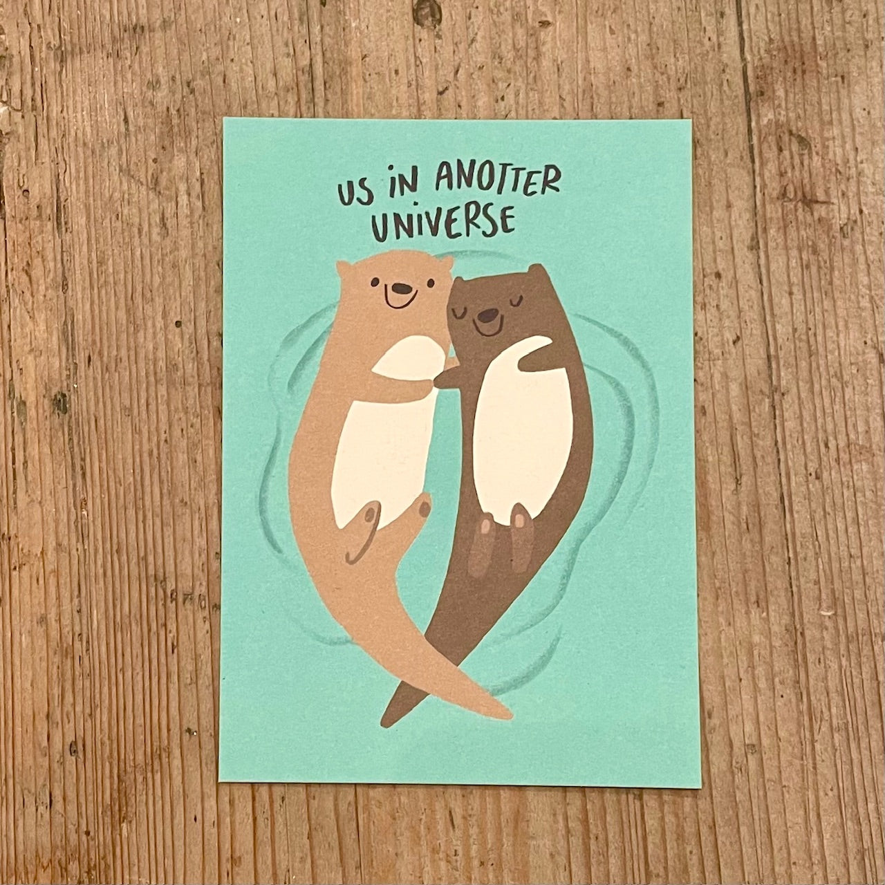 Postkarte Slinga // us in anotter universe