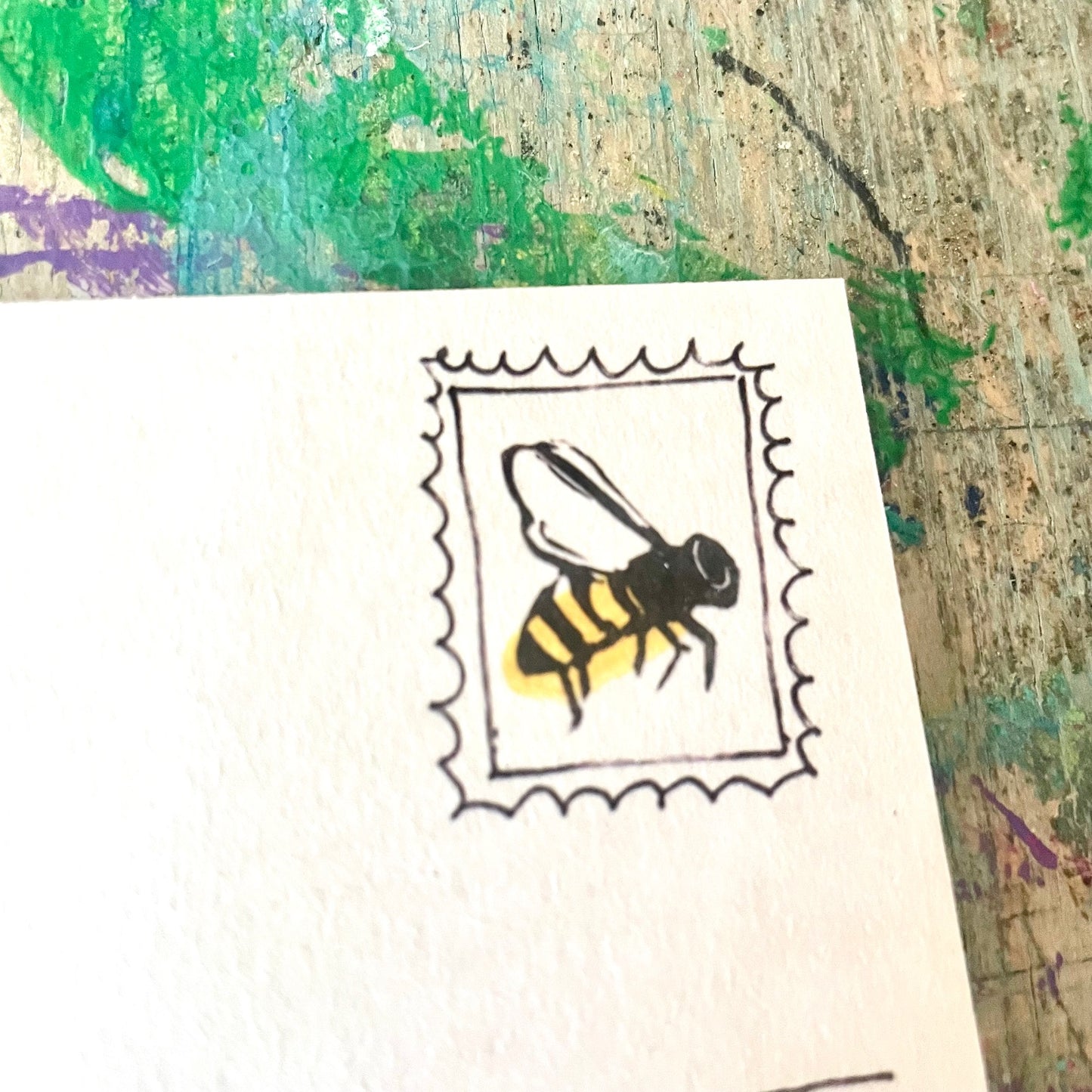 kuki Postkarte // Sommerwiese