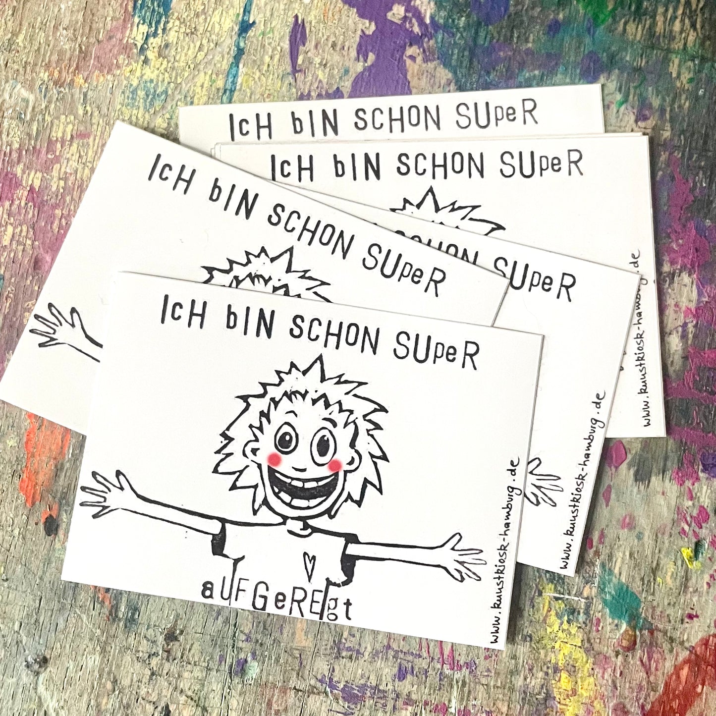 kuki Sticker // Ich bin schon super aufgeregt