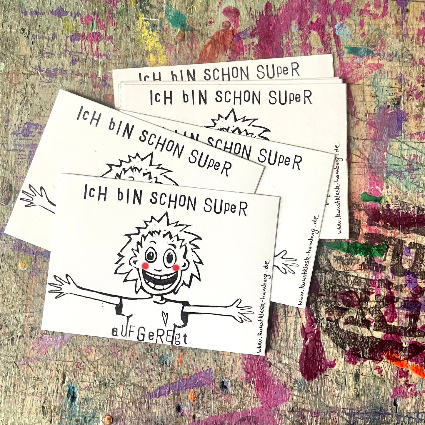 kuki Sticker // Ich bin schon super aufgeregt