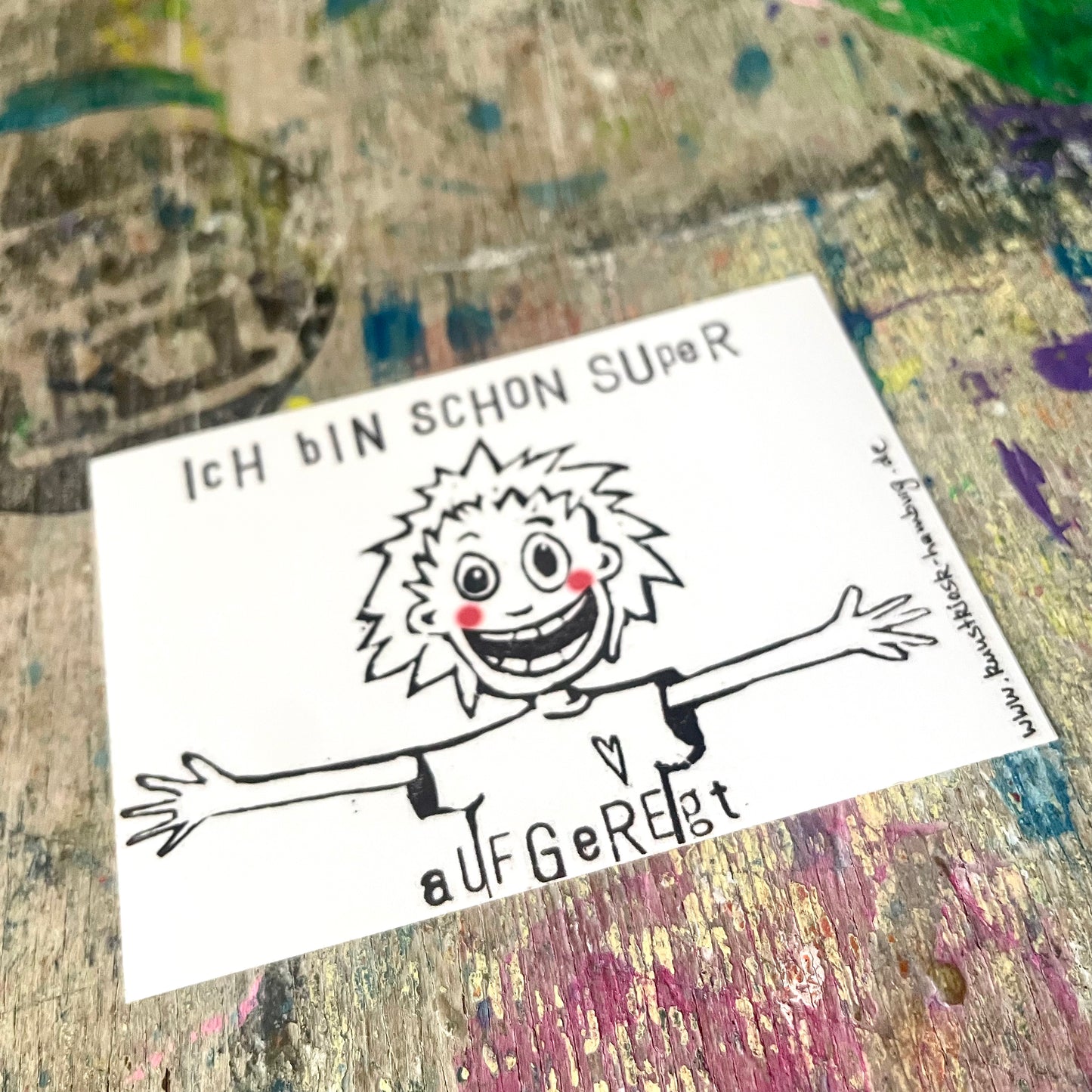 kuki Sticker // Ich bin schon super aufgeregt