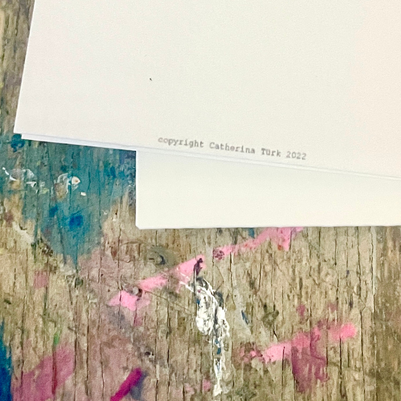 Kraniche Aquarell Klappkarten// Catherina Türk