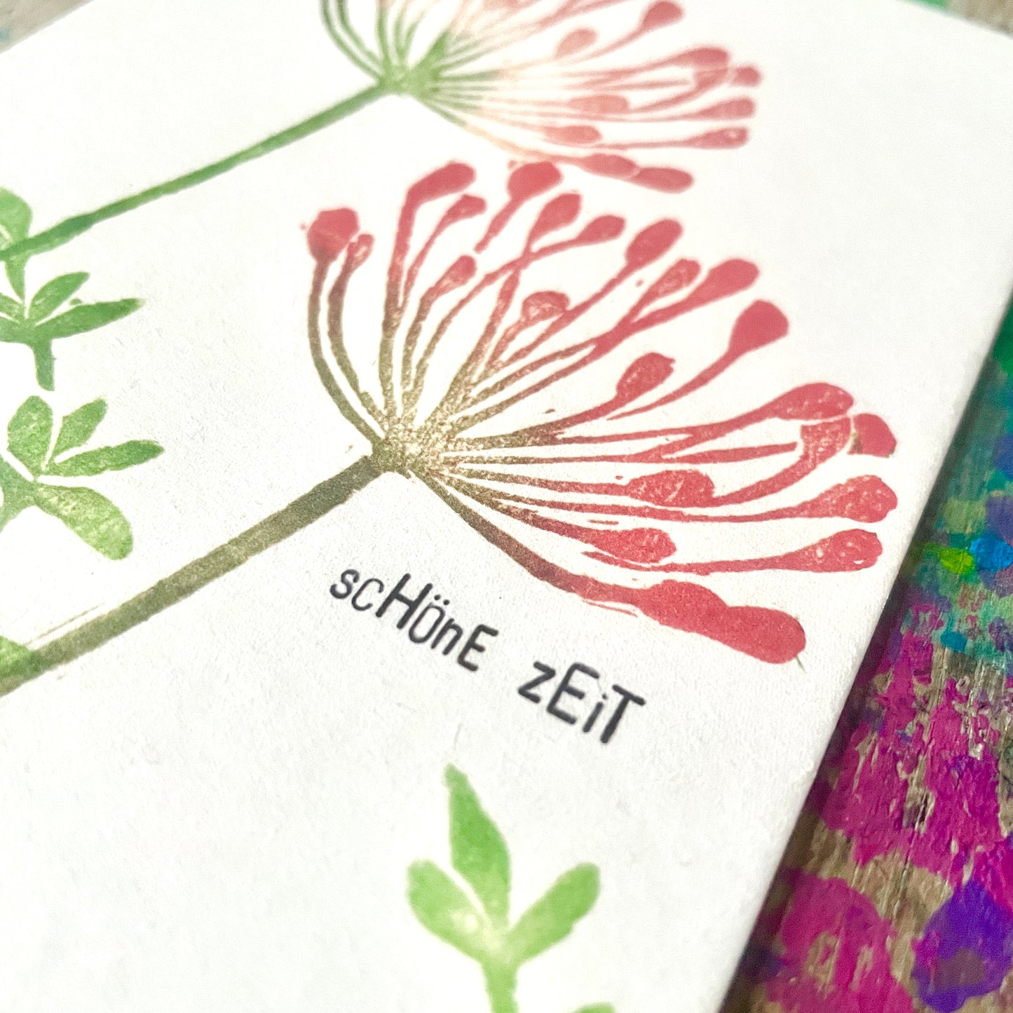kuki Postkarte "Schöne Zeit" Neu