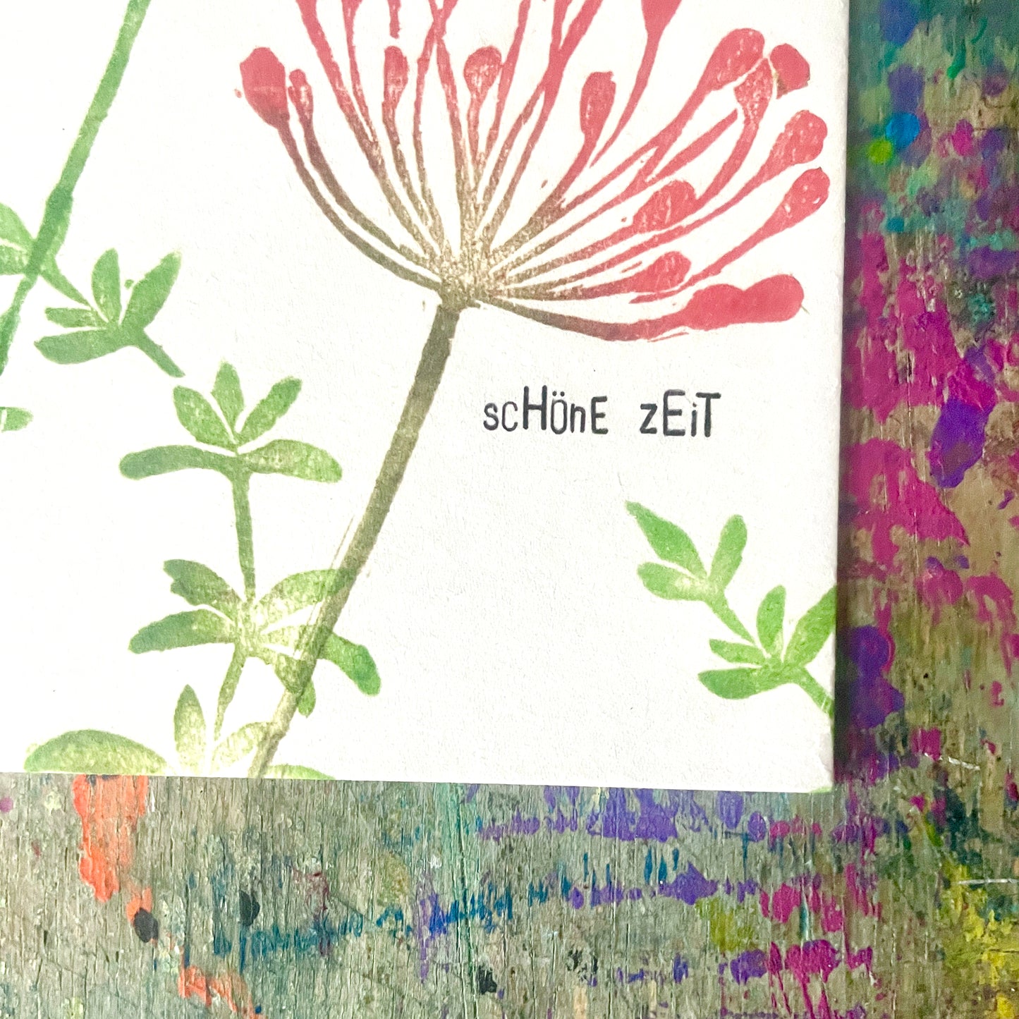 kuki Postkarte "Schöne Zeit" Neu