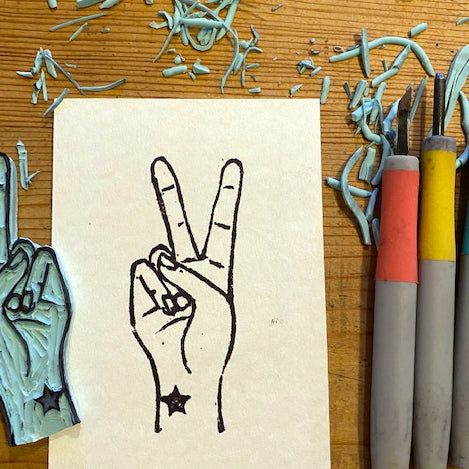 kuki Geschenkpapier // "Hands Speak" VE 5 Bögen