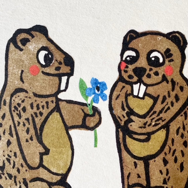 kuki Postkarte // "So wie du bist wie du bist"