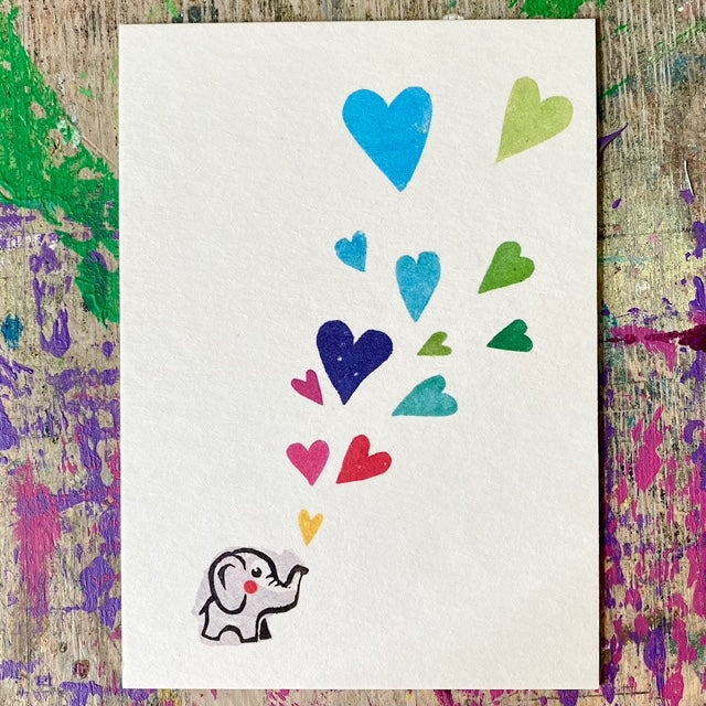 kuki Postkarte // "Fanti Love" neues design