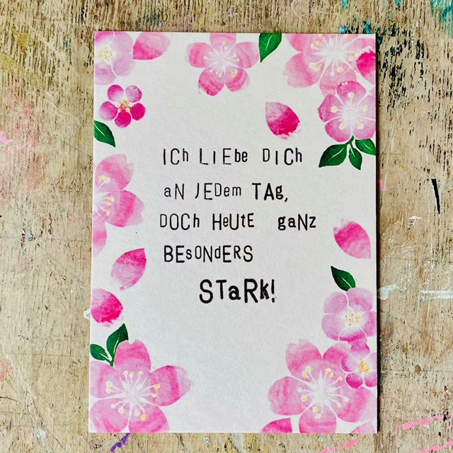kuki Postkarte // "Liebeserklärung Jeden Tag" neues design