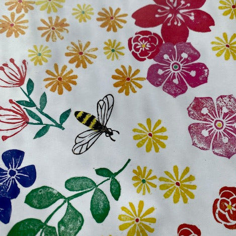 kuki Geschenkpapier // "Power Flower" VE 5Bögen