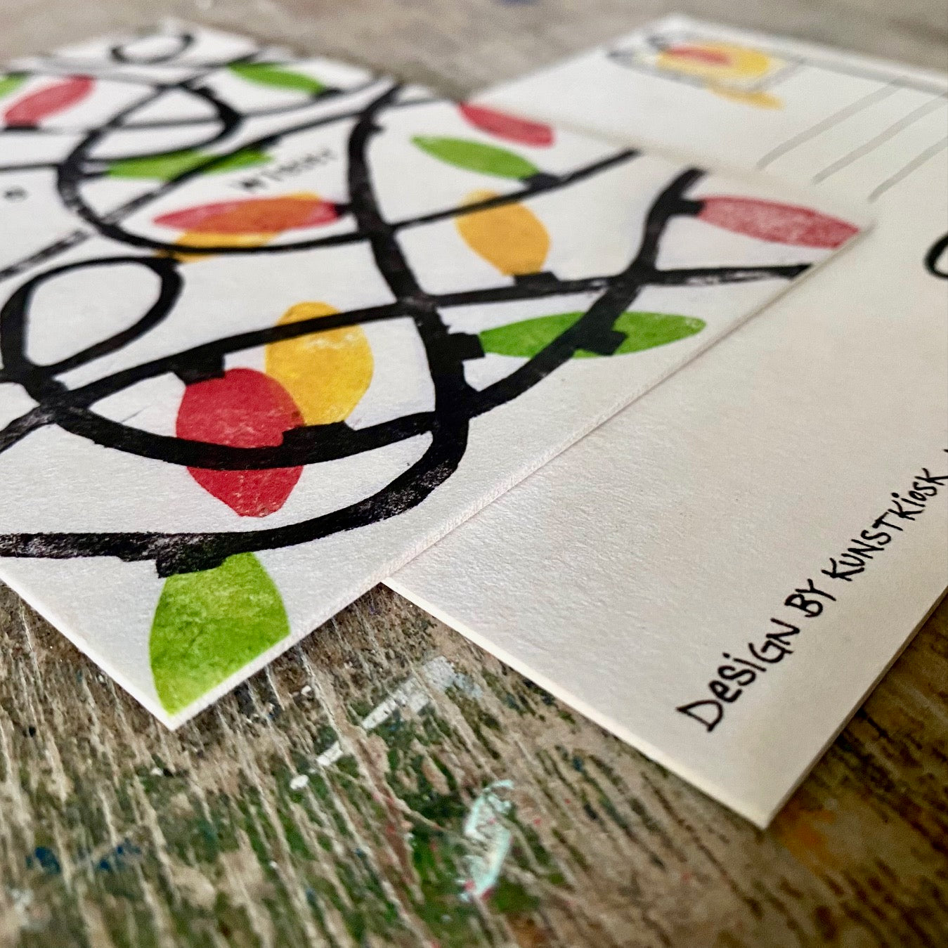 kuki Postkarte "Alle Jahre wieder"