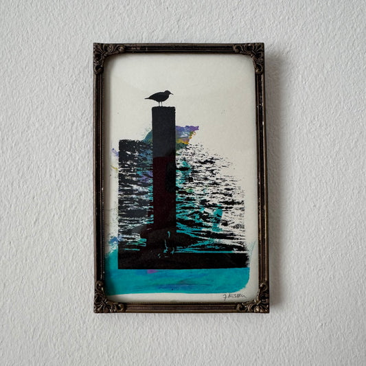 Siebdruck Nissen // Möwe