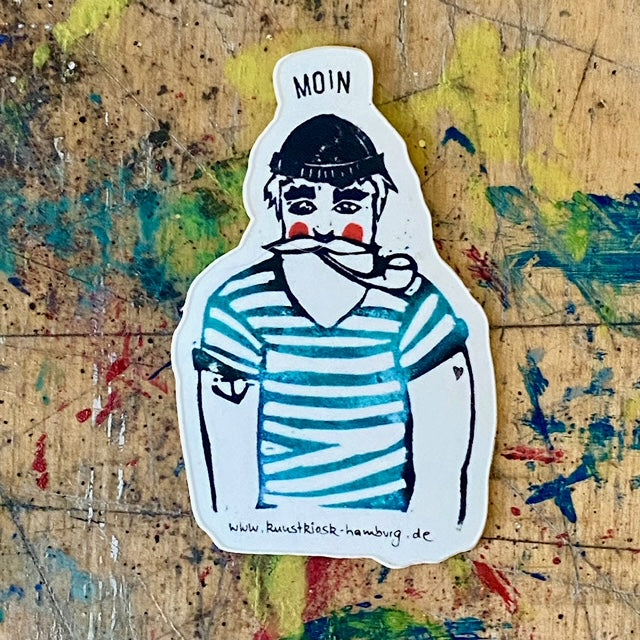 Sticker // Moin Matrose