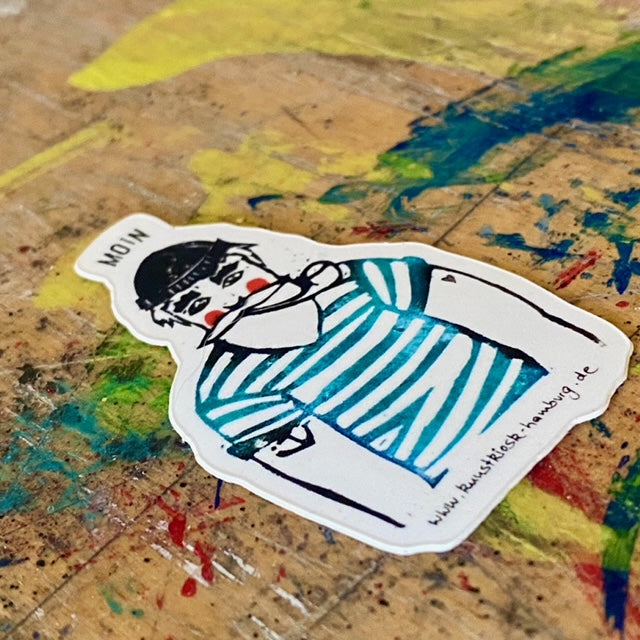 Sticker // Moin Matrose